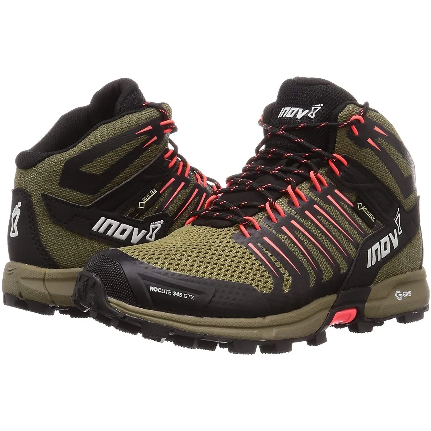 Inov-8 Men's Roclite 345 GTX Waterproof Lightweight Hiking Boots