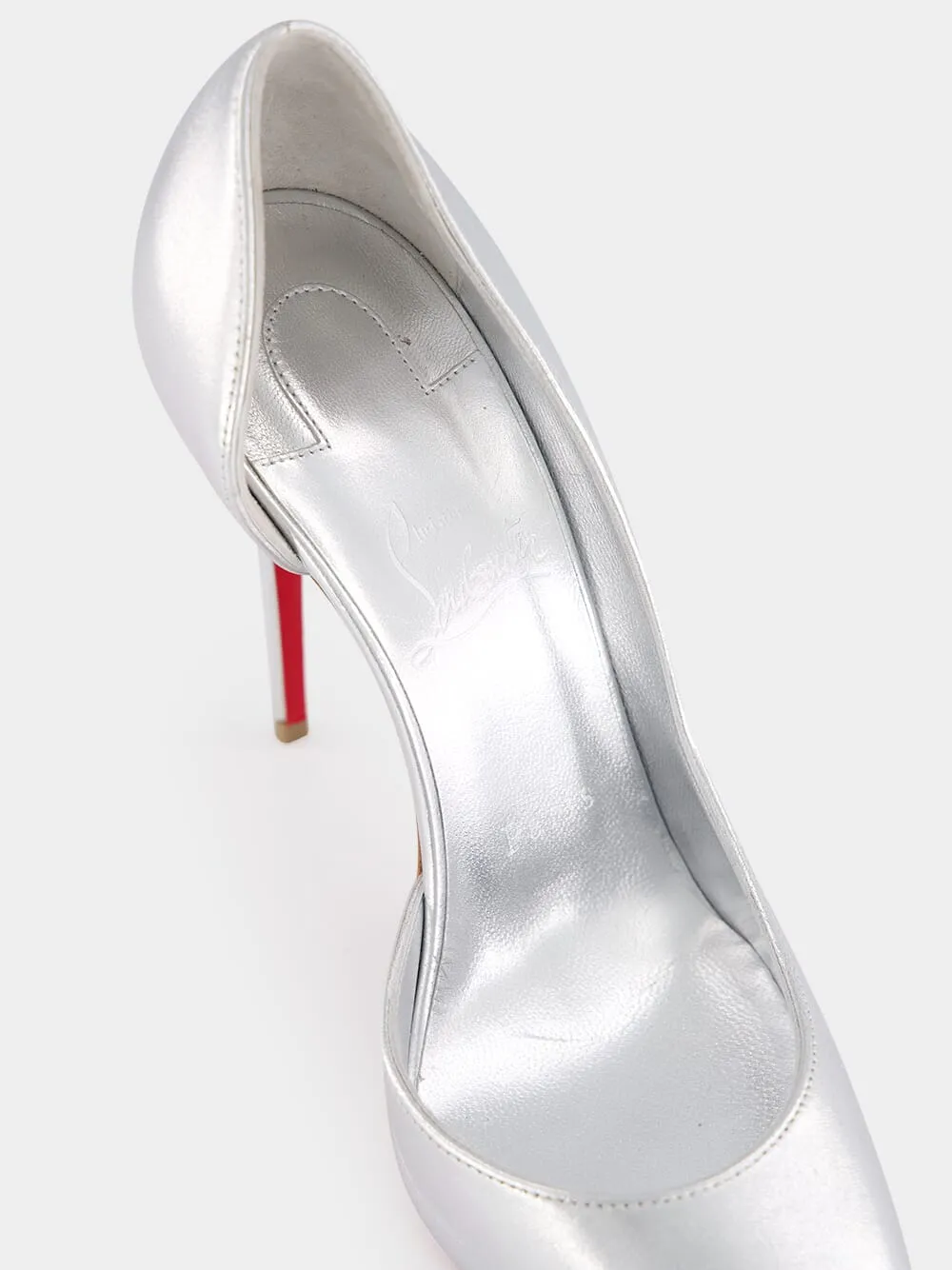 Iriza Metallic Leather 100mm Pumps