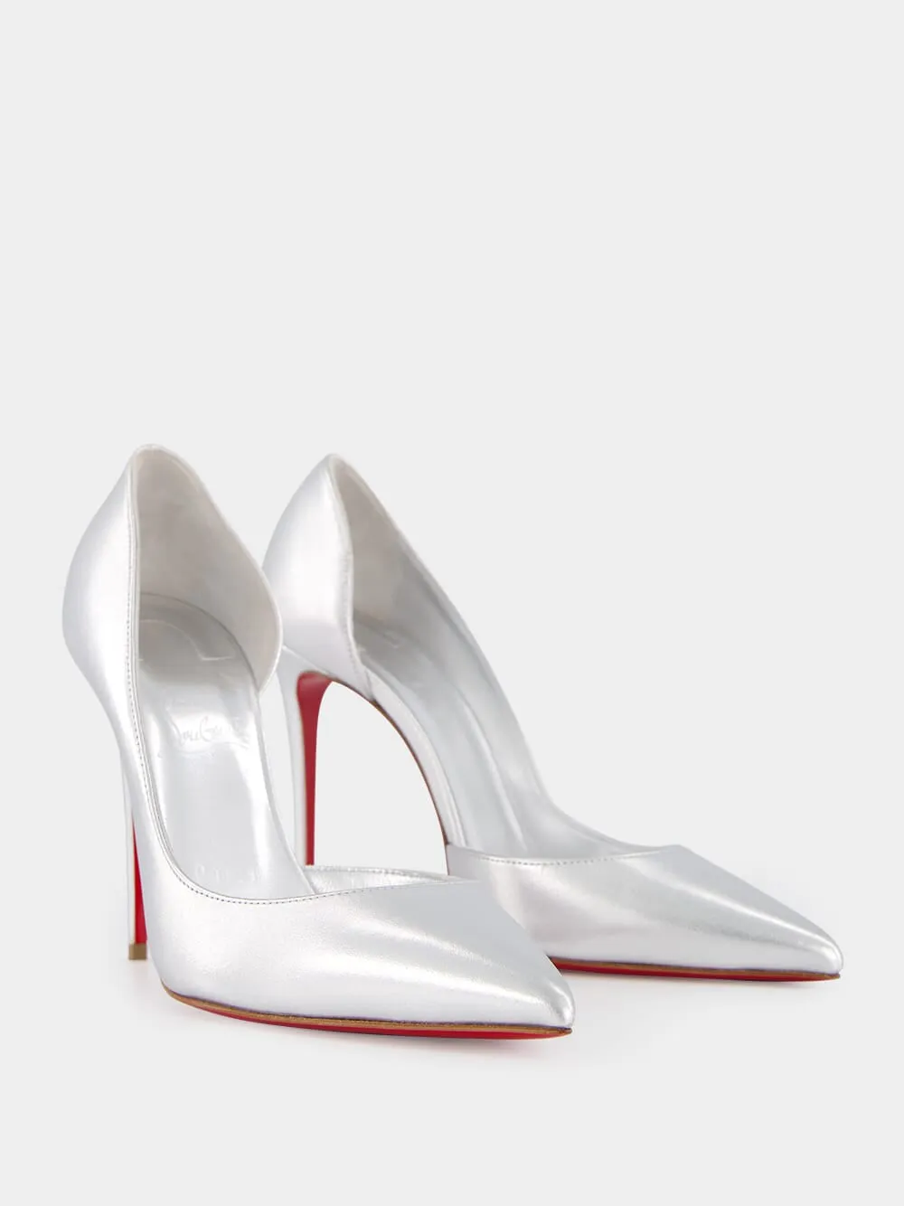 Iriza Metallic Leather 100mm Pumps