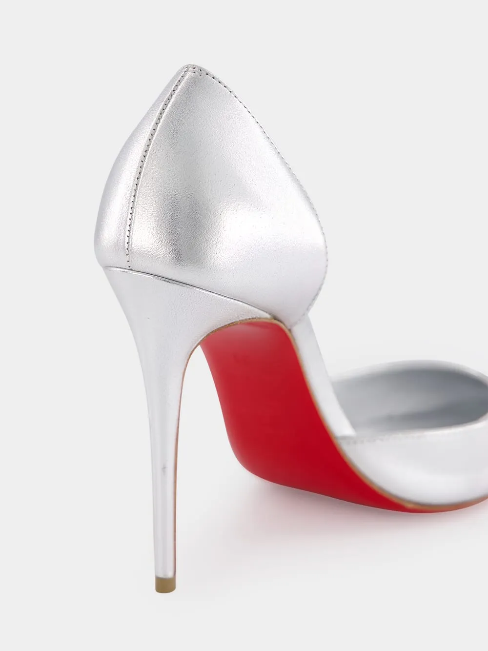 Iriza Metallic Leather 100mm Pumps