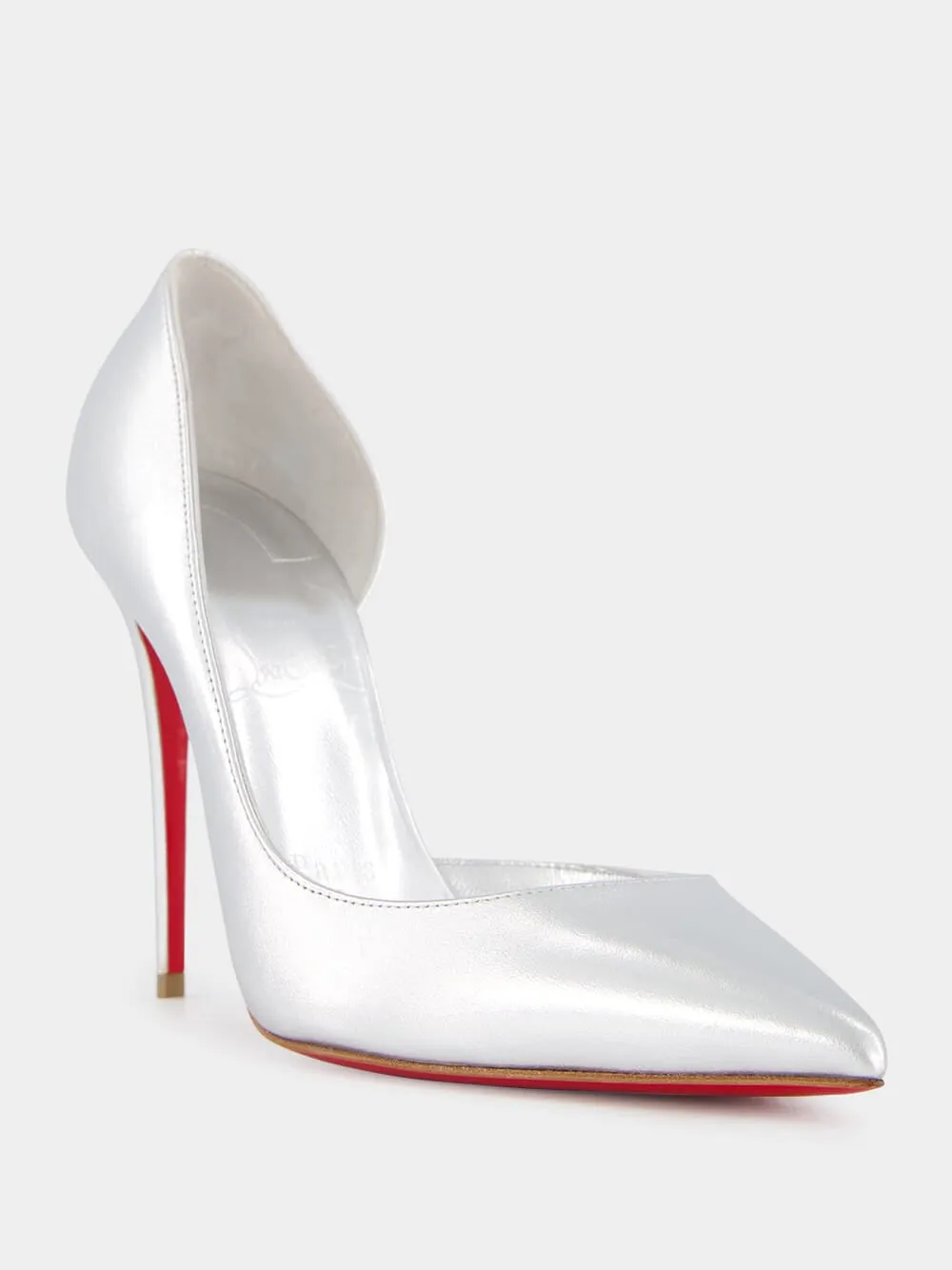 Iriza Metallic Leather 100mm Pumps