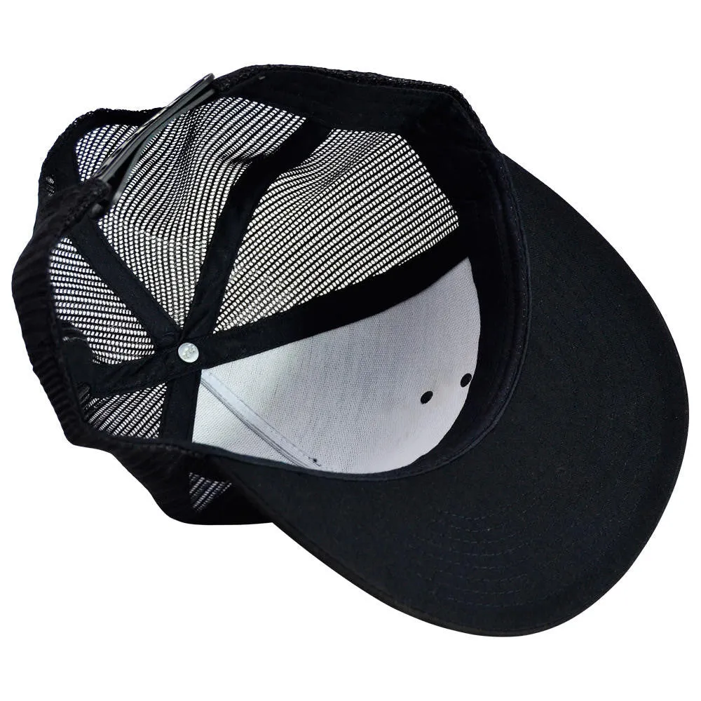 Ironhead Leather Patch - 5 Panel Snap Back Hat