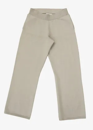JANE CROP PANT - CEMENT GREY