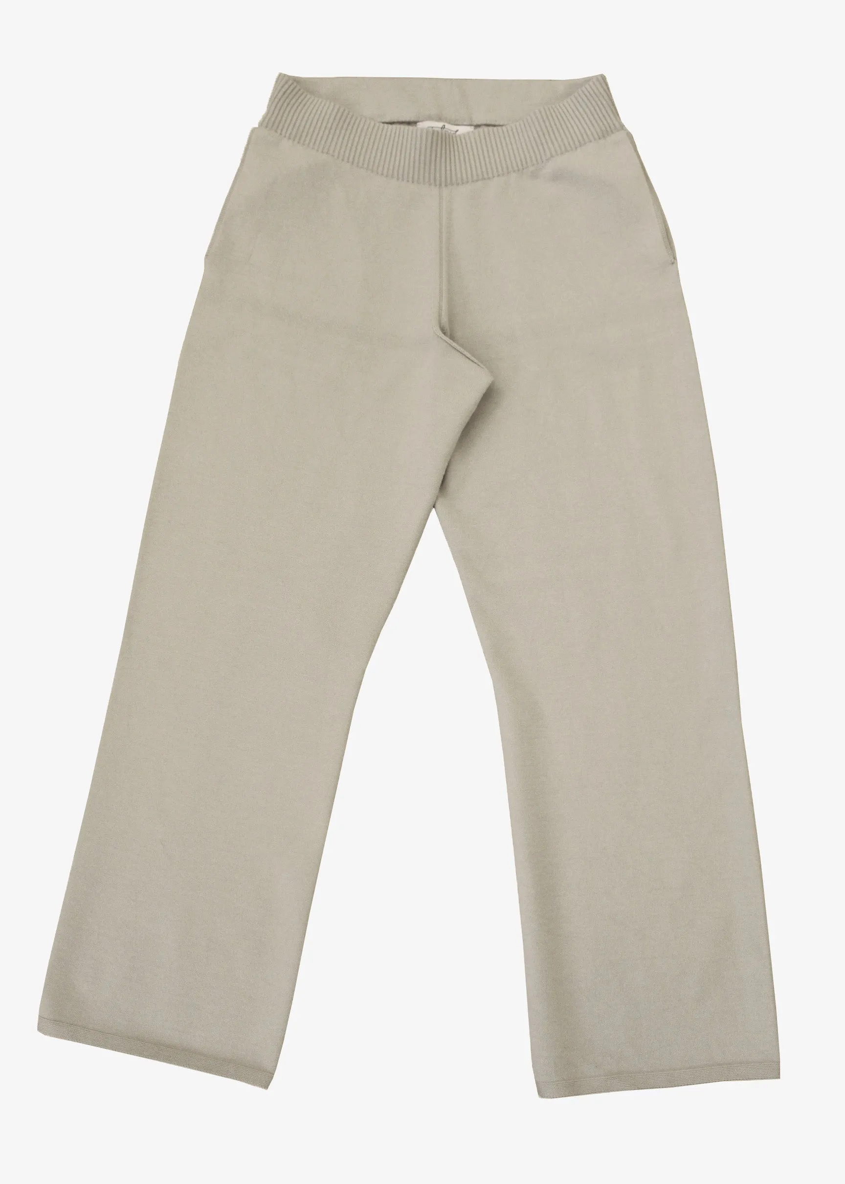 JANE CROP PANT - CEMENT GREY