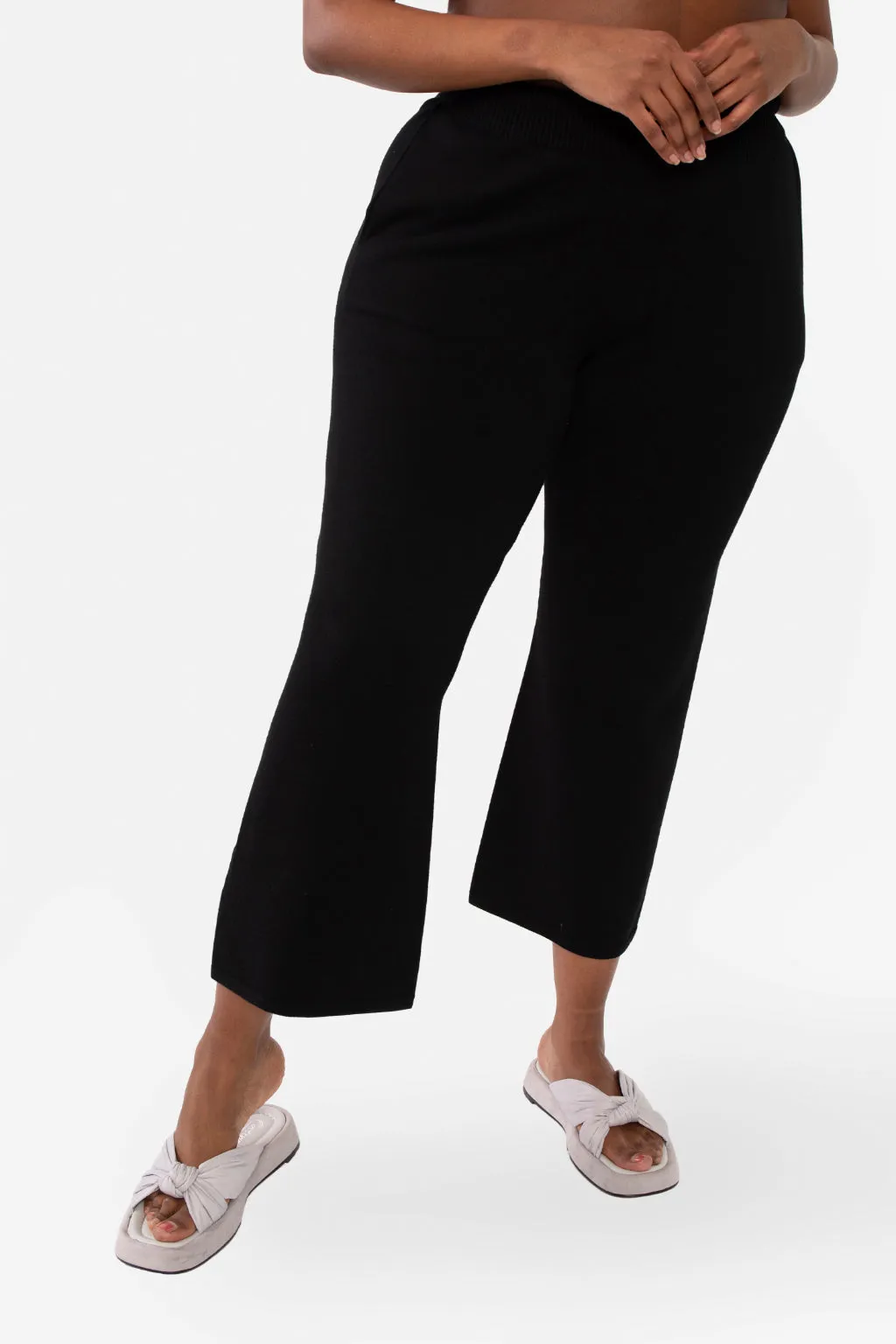 JANE CROP PANT - CRIMSON