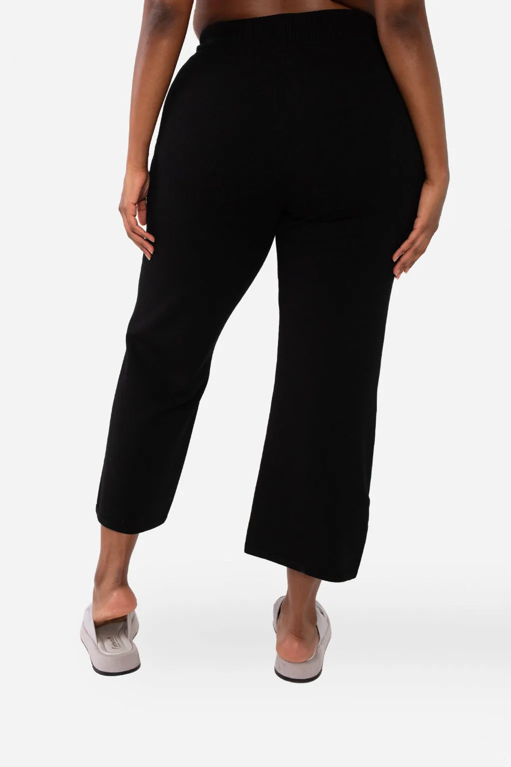 JANE CROP PANT - PEACOCK