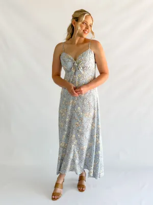 JASMINE DRESS - BLUE FLORAL