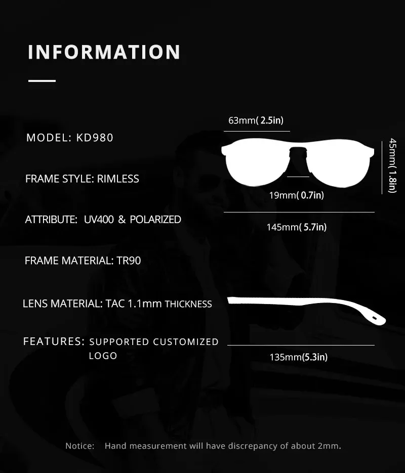 KDEAM ChromaFlex: Sun-Ready Shades for Adventurous Eyes
