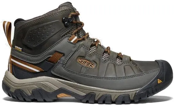Keen Men's Targhee III Mid Waterproof Black Olive Hiking Boot