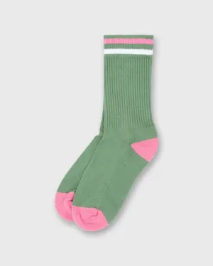 Kennedy Luxe Athletic Socks in Sage