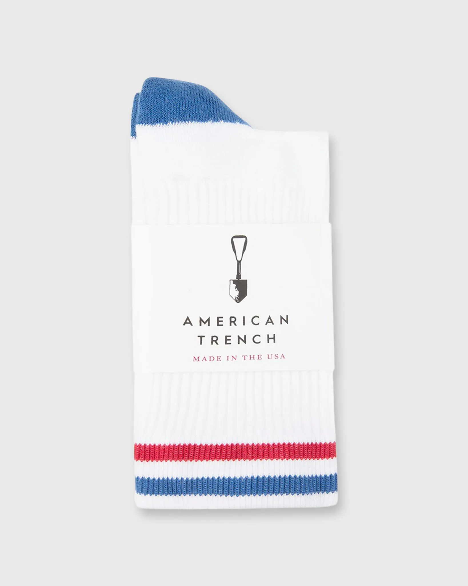 Kennedy Luxe Athletic Socks in Summer White