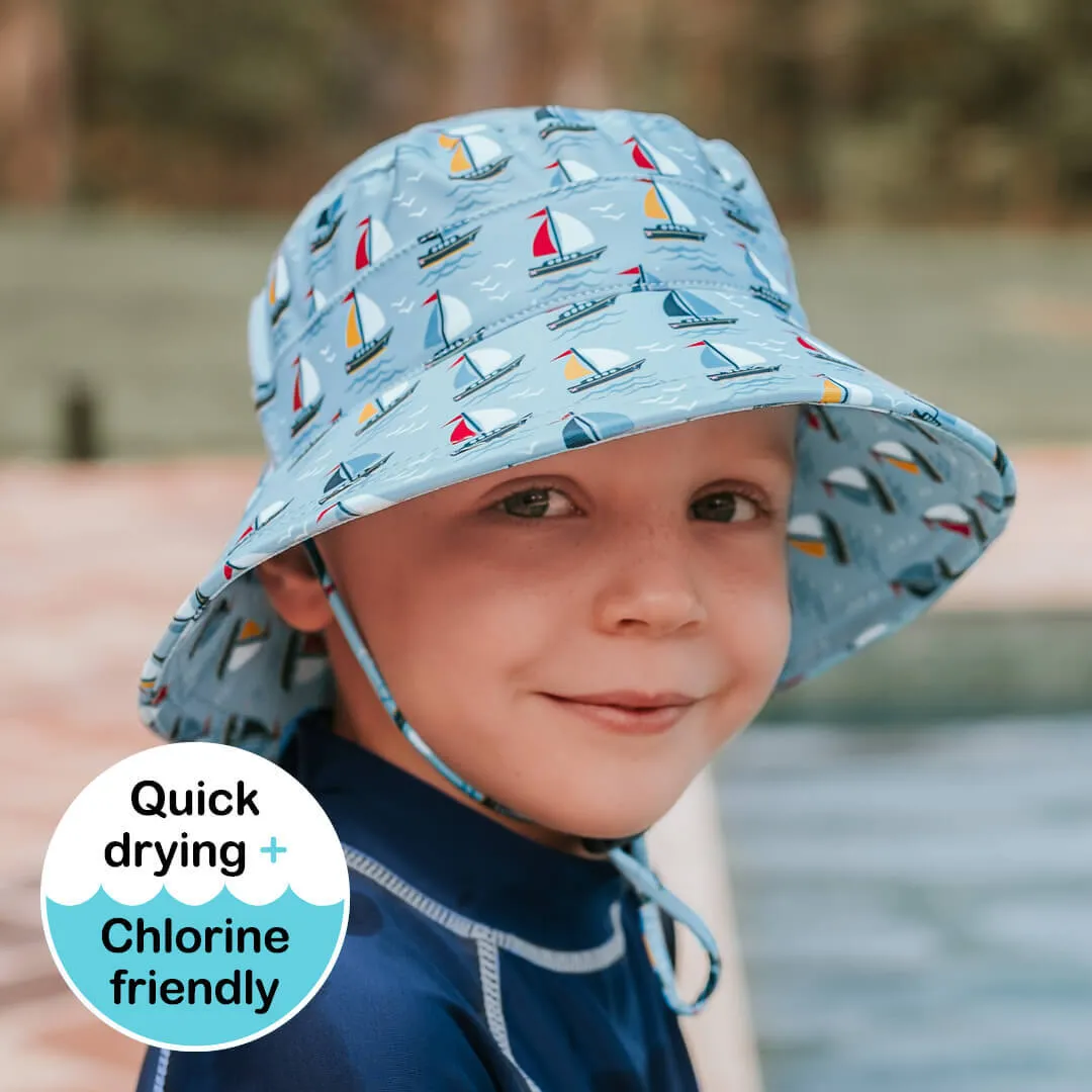 Kids Classic Swim Bucket Hat | Sails