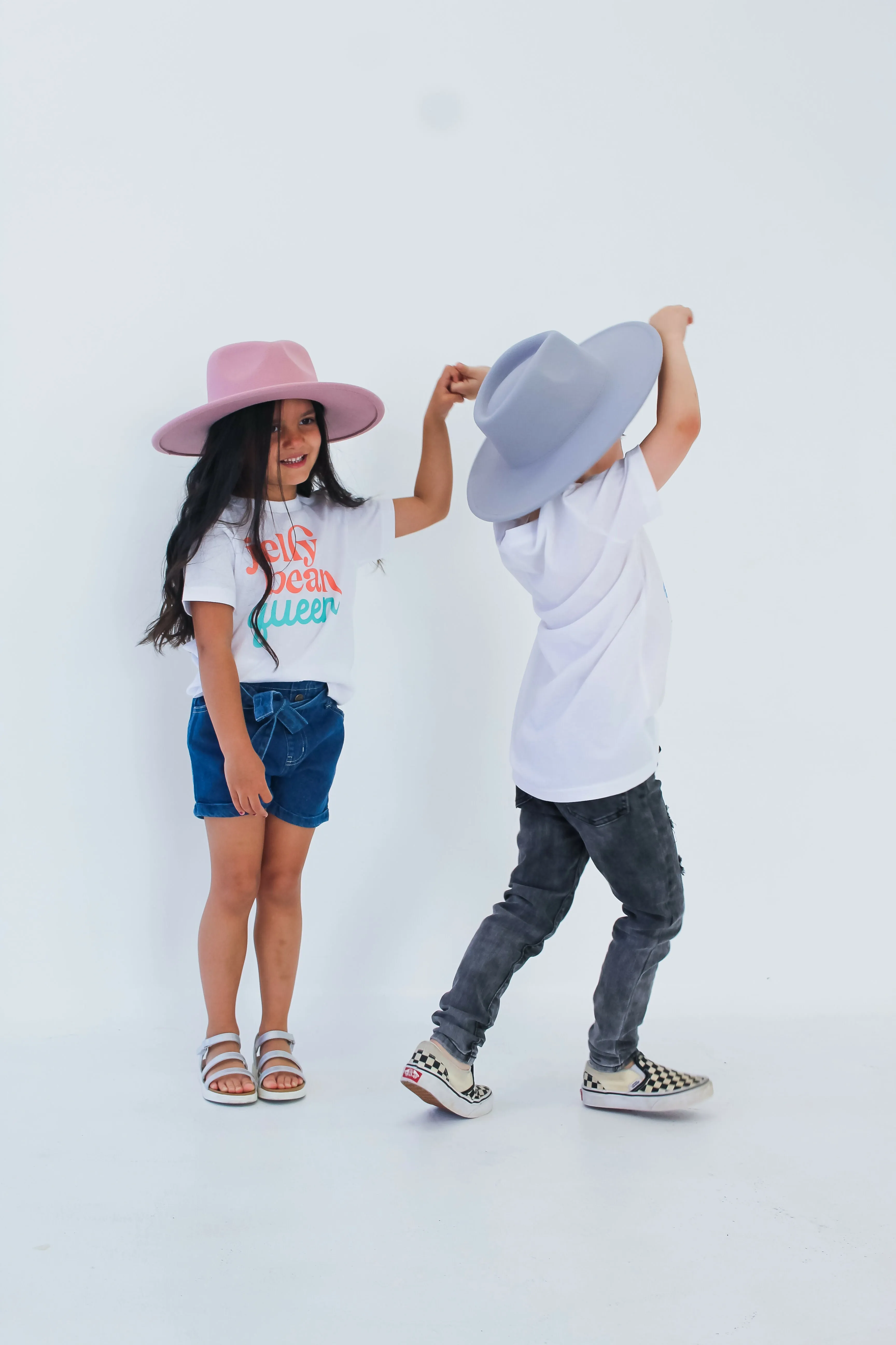 Kids Wide Brim Hat