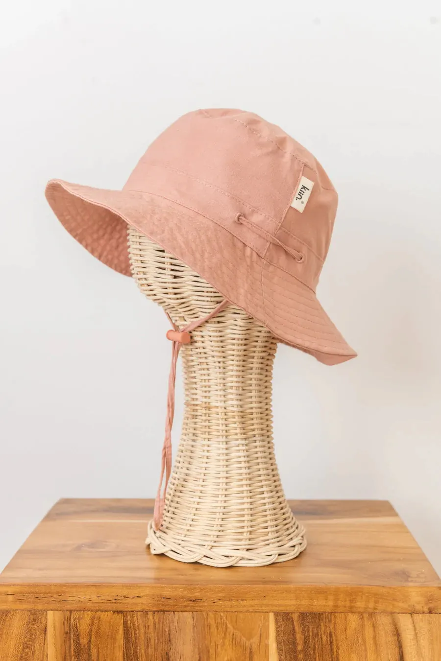 Kiin Cotton Sun Hat - Dusty Rose