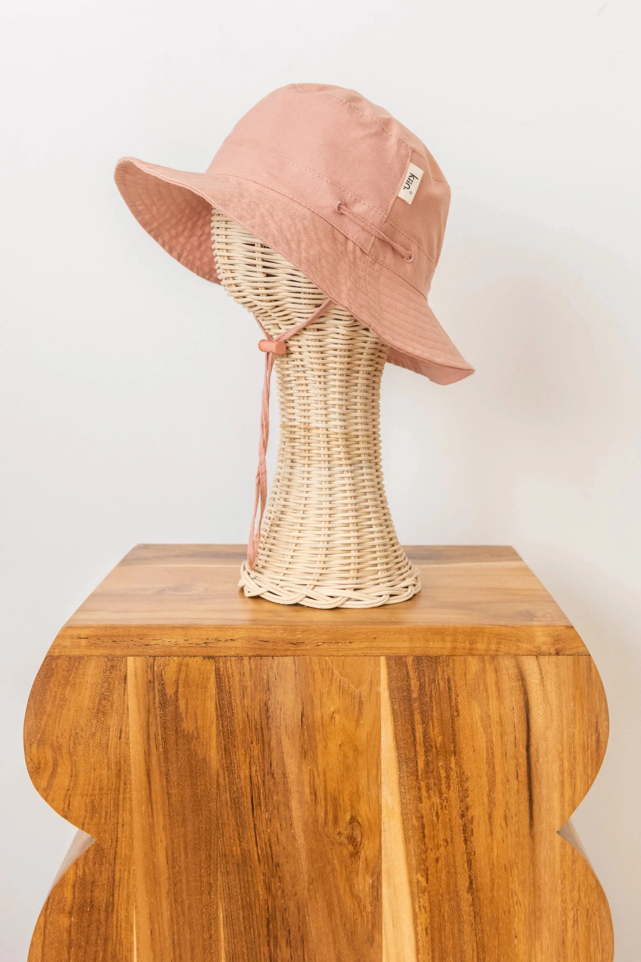 Kiin Cotton Sun Hat - Dusty Rose
