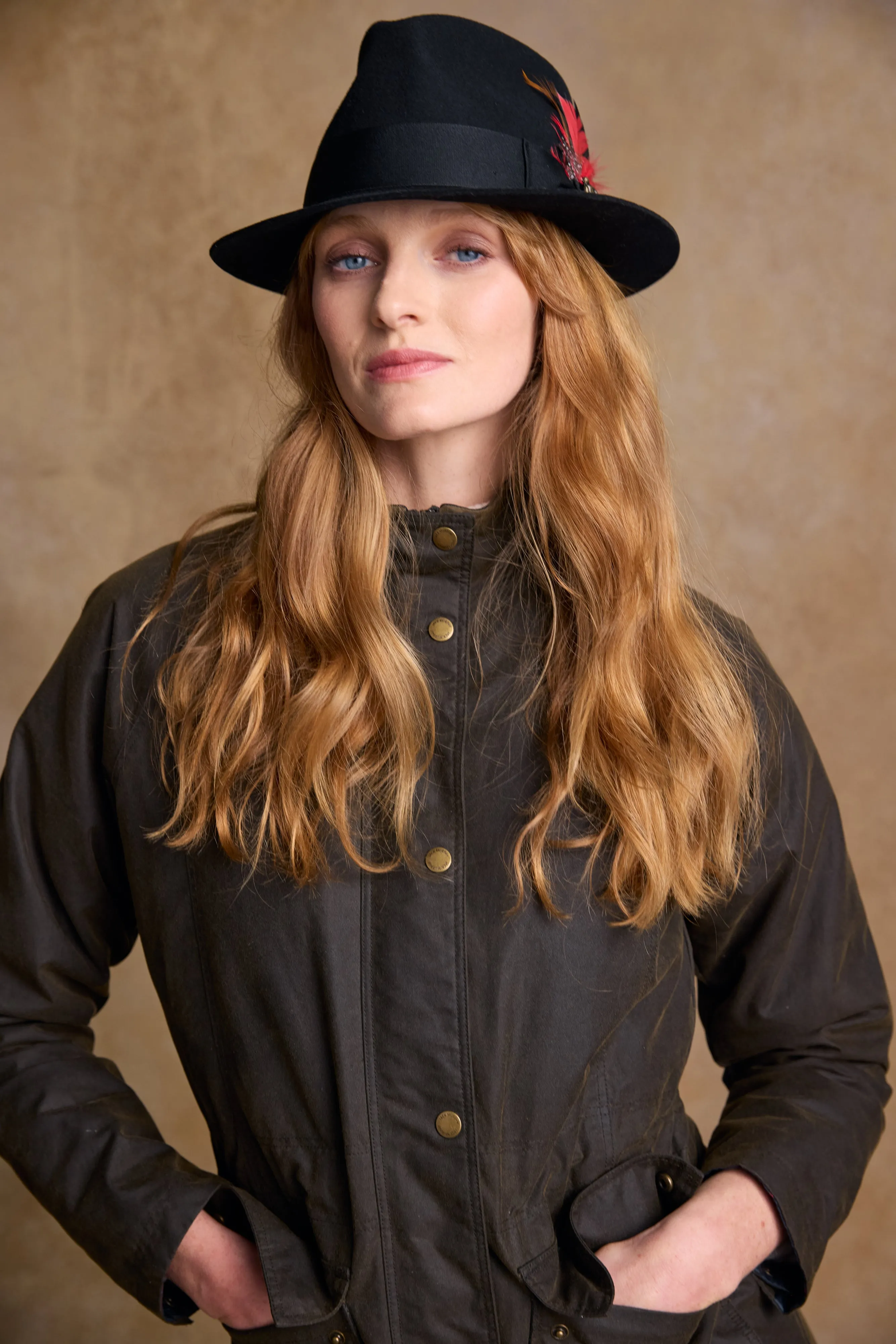 Kildare Felt Trilby Hat - Black