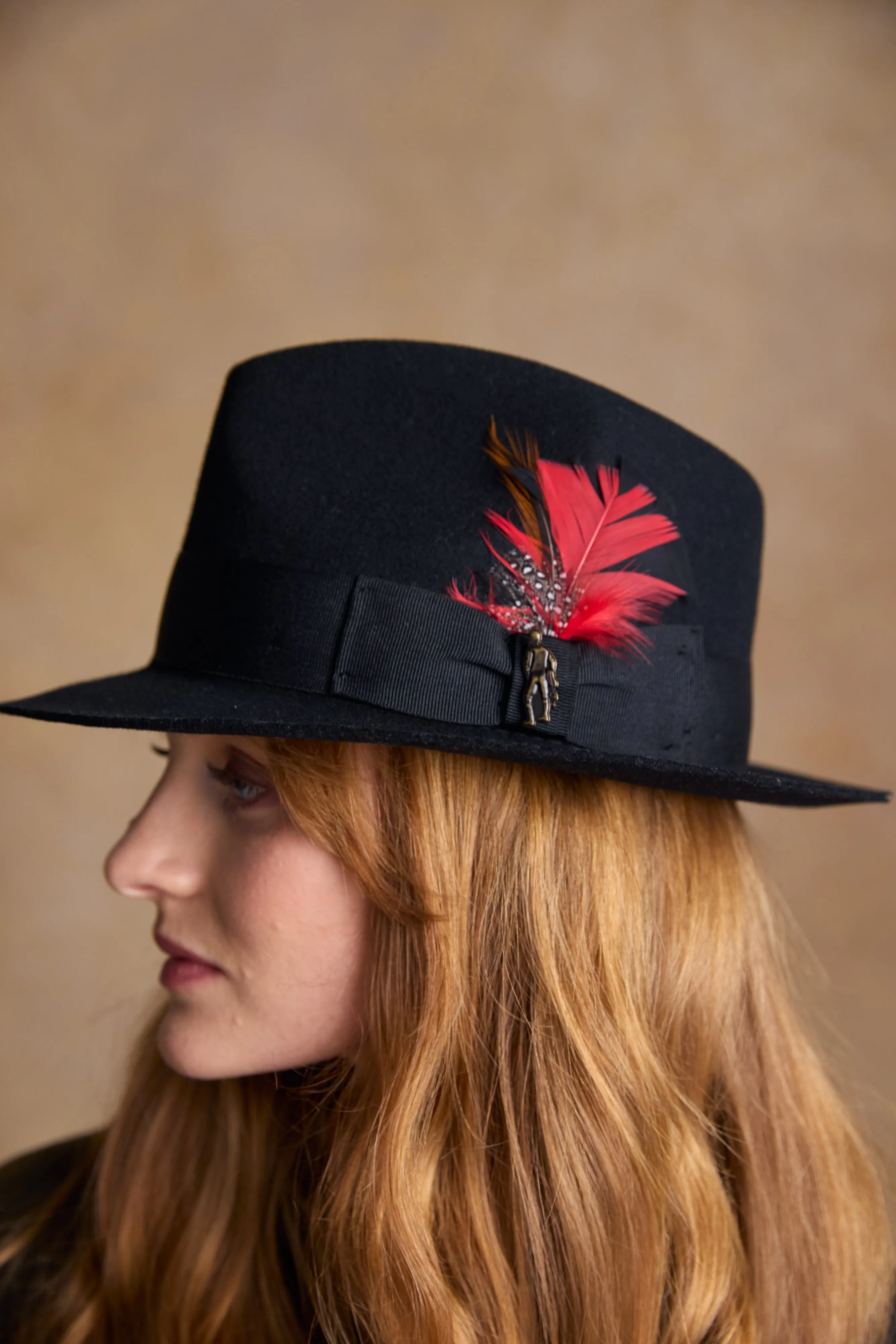 Kildare Felt Trilby Hat - Black
