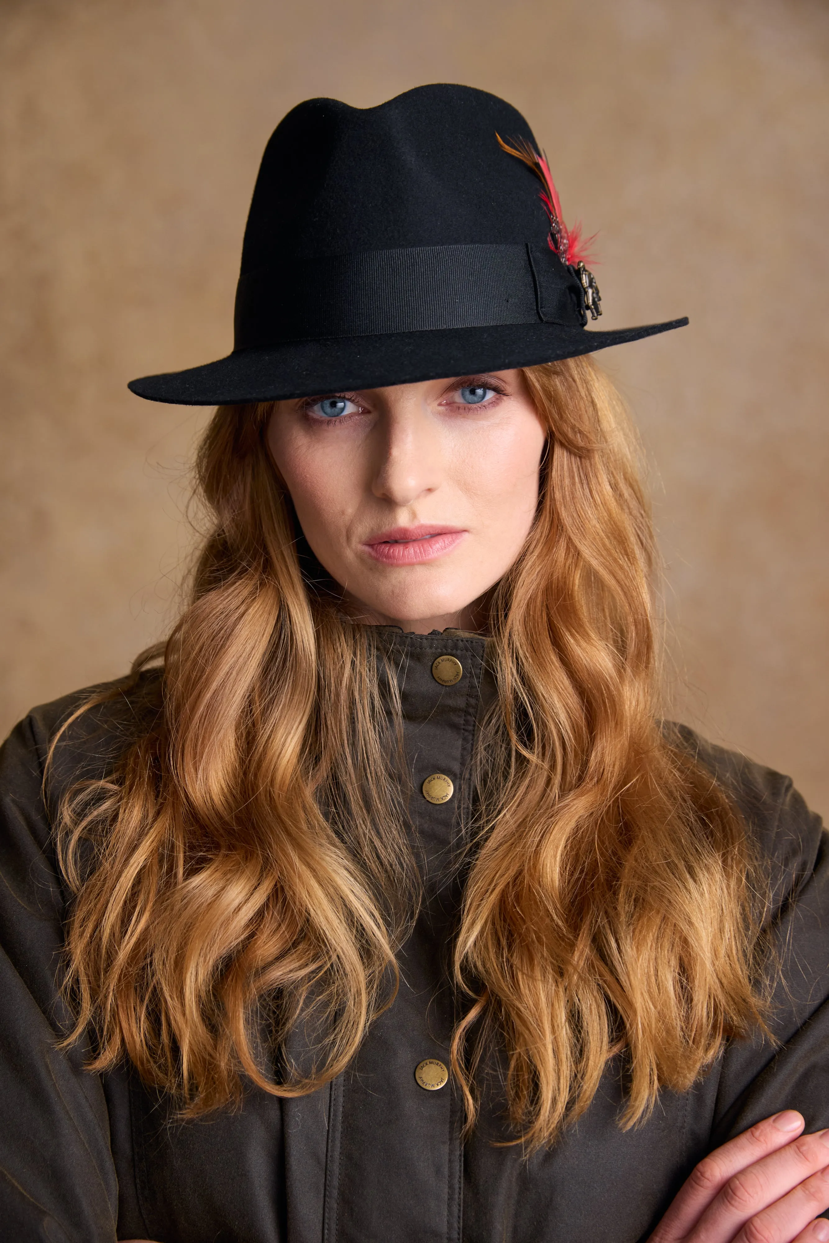 Kildare Felt Trilby Hat - Black