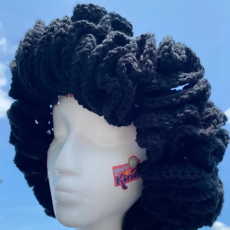 Knitted Ruffled Hats