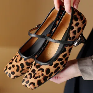 Leopard Stroll Mid-Heels
