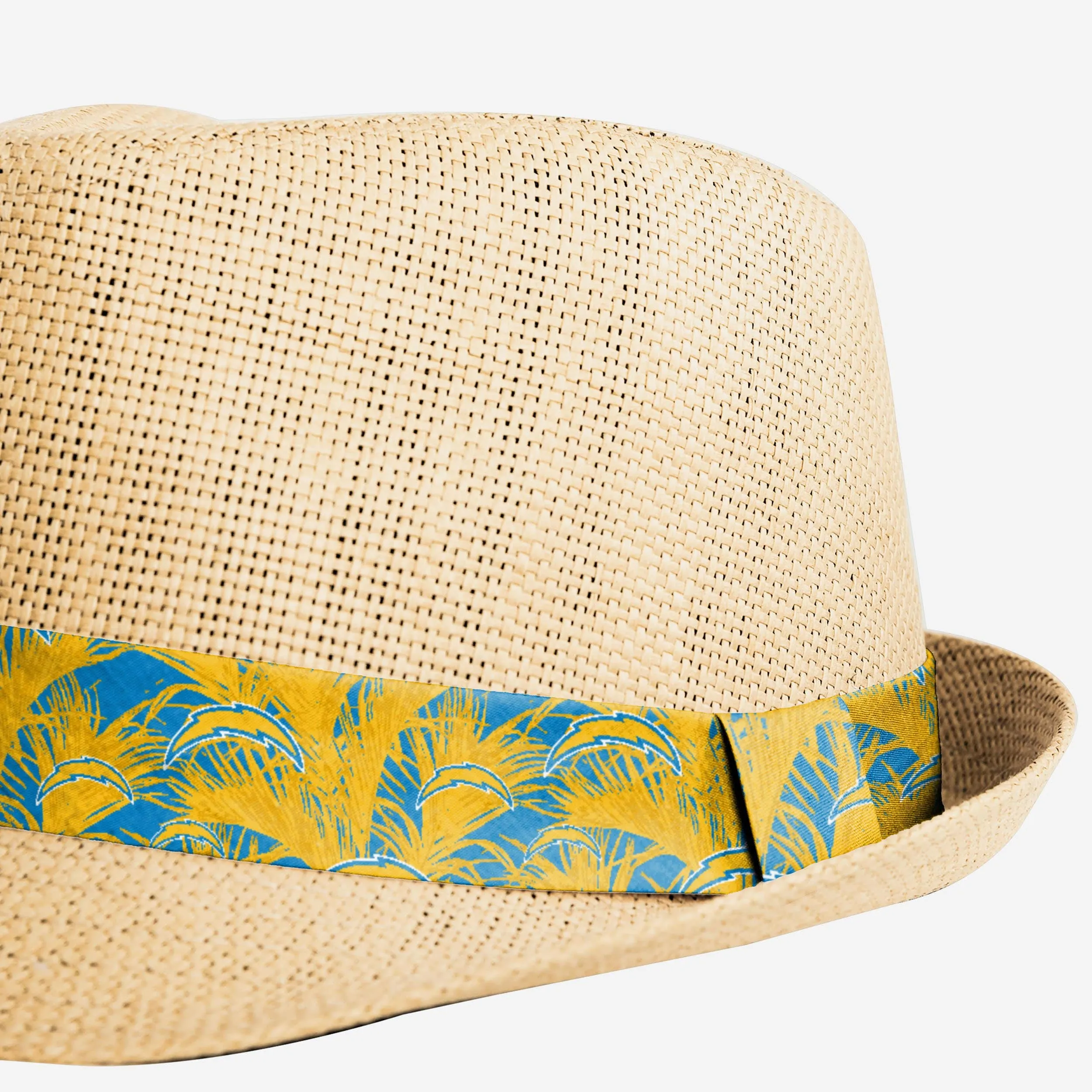 Los Angeles Chargers Trilby Straw Hat