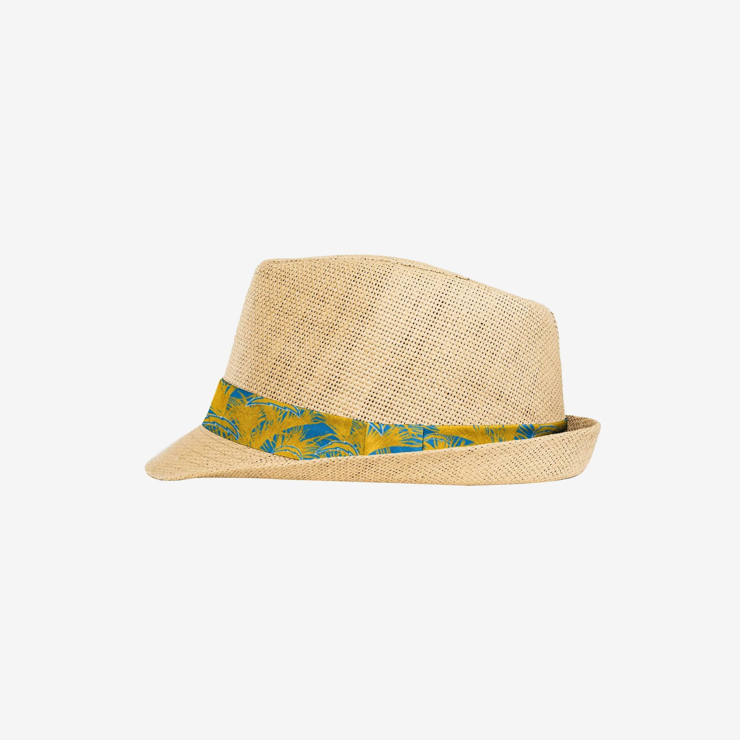 Los Angeles Chargers Trilby Straw Hat