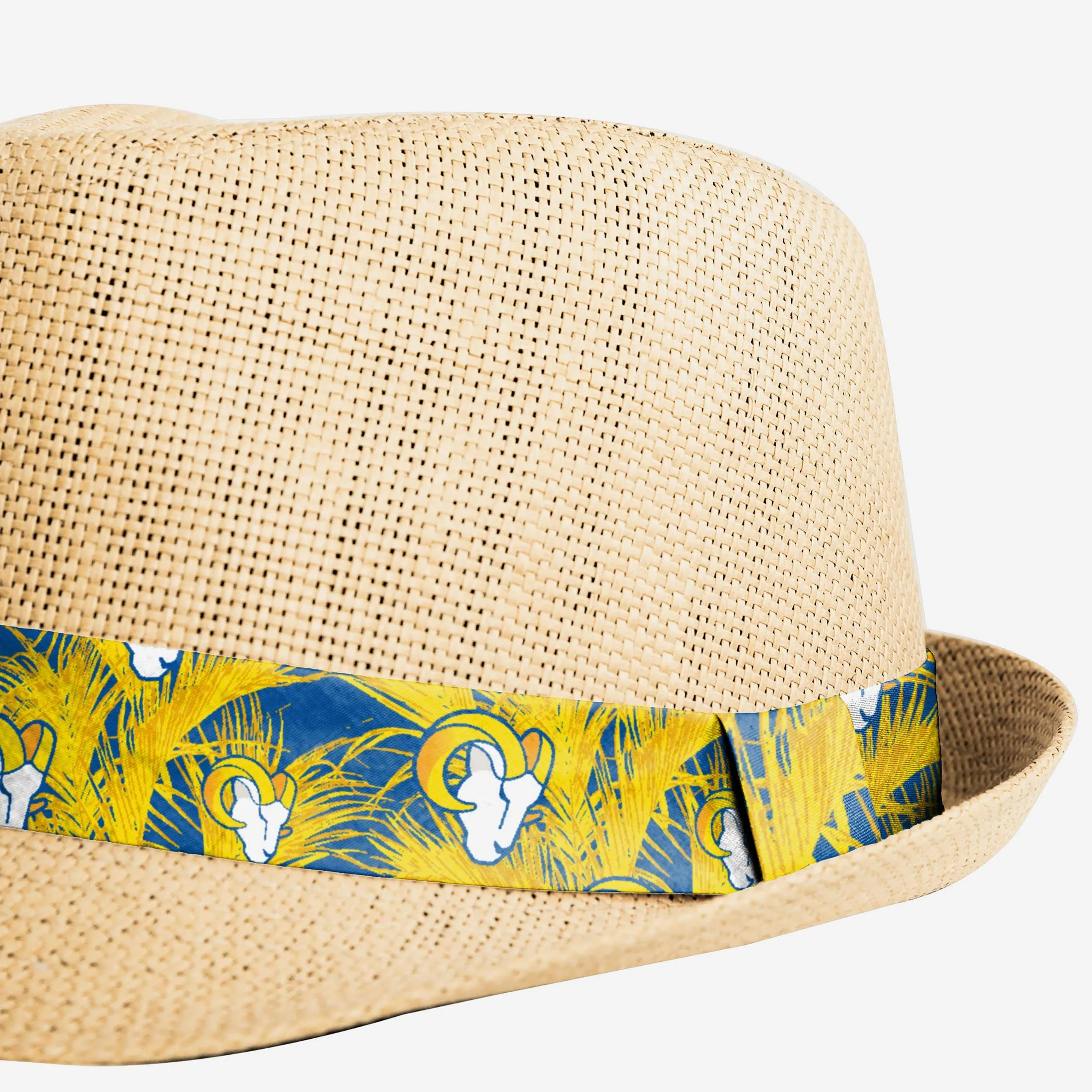Los Angeles Rams Trilby Straw Hat