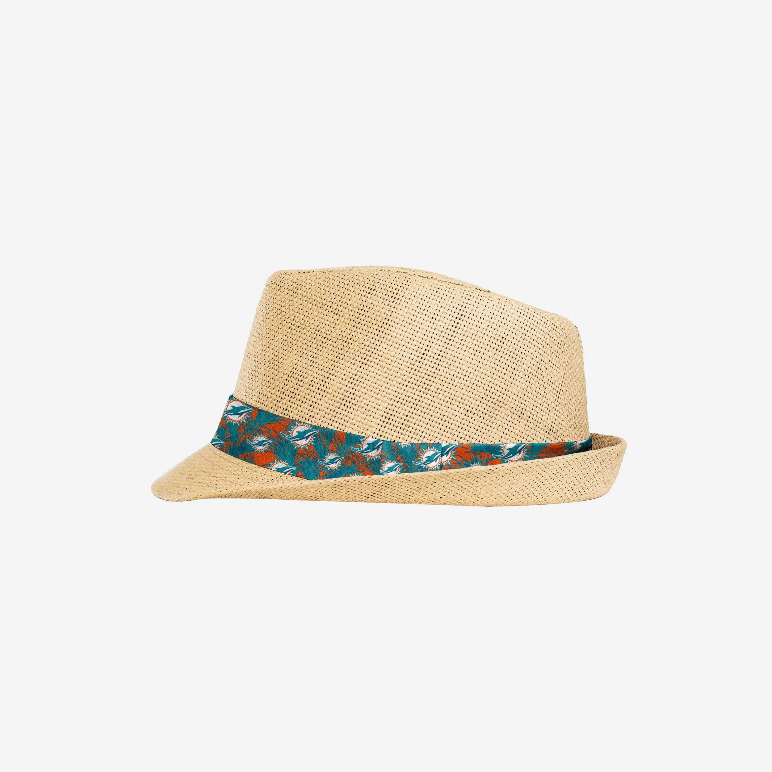 Miami Dolphins Trilby Straw Hat