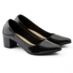 Midnight Gloss Heels