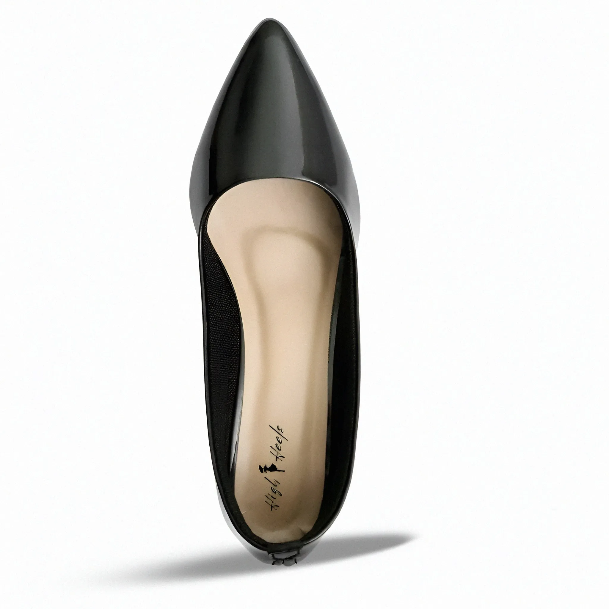 Midnight Gloss Heels