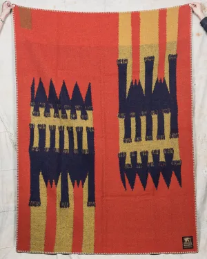 Miriam Parkman x Indigofera Treasure Trail Wool Blanket