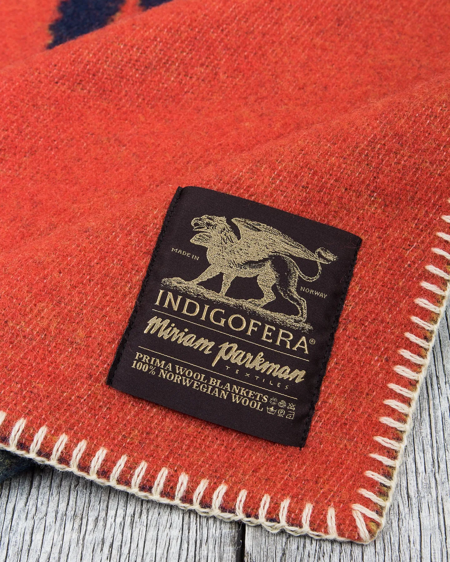 Miriam Parkman x Indigofera Treasure Trail Wool Blanket