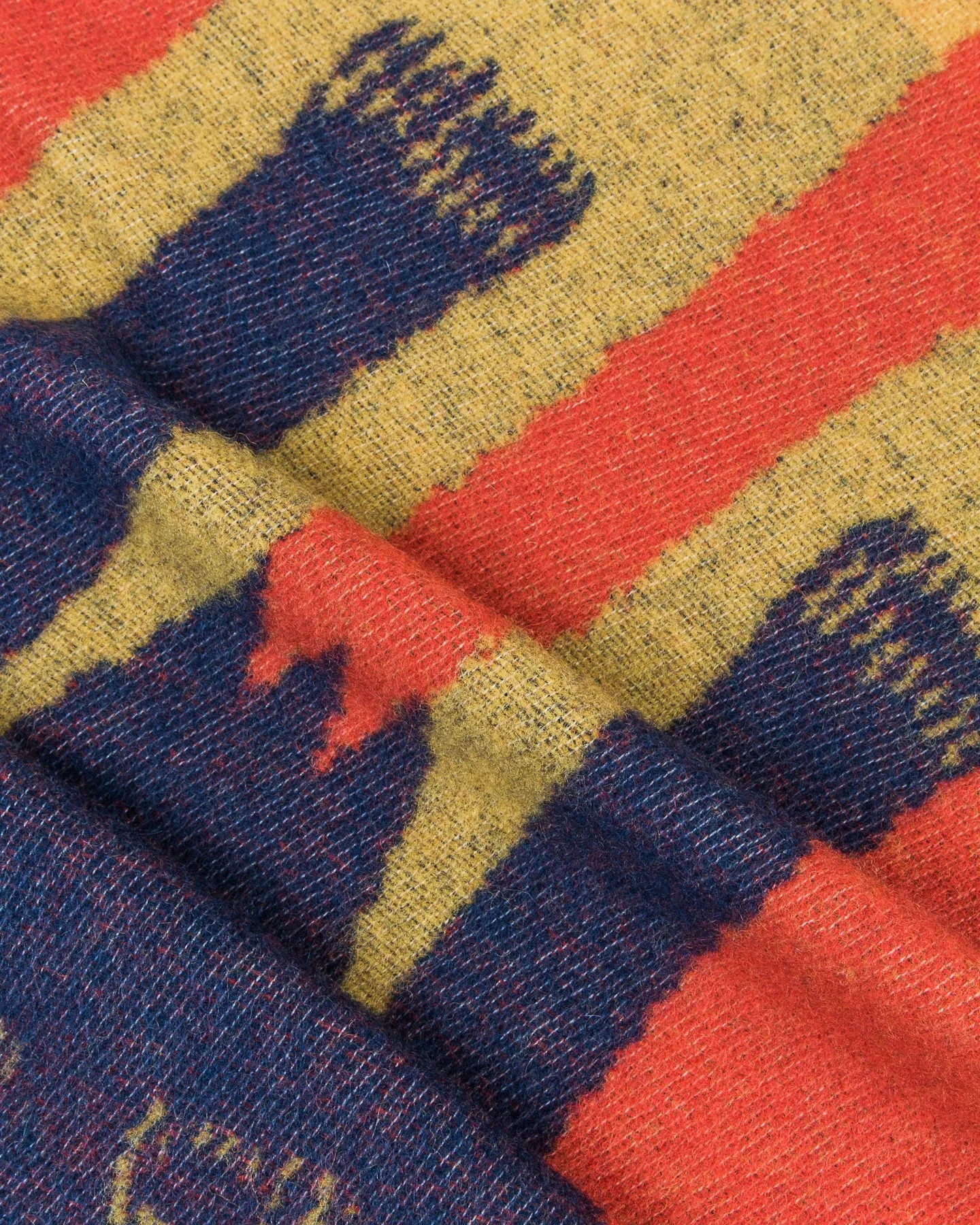 Miriam Parkman x Indigofera Treasure Trail Wool Blanket