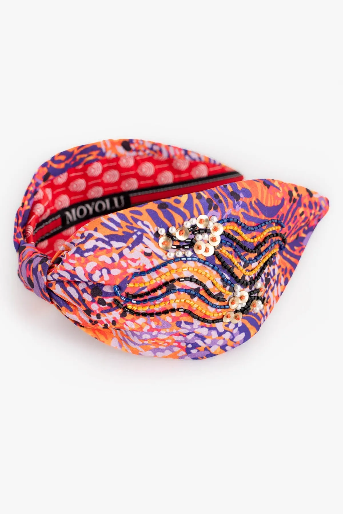 Multicolor Bead Work Headband