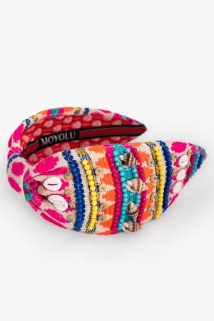 Multicolor Embellished Headband