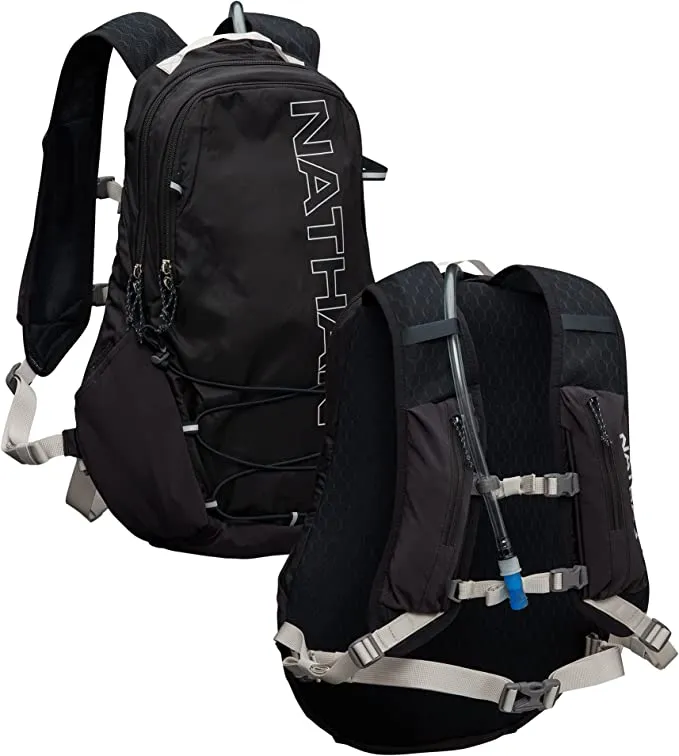 Nathan Crossover Pack 15L:Black/Vapor Grey