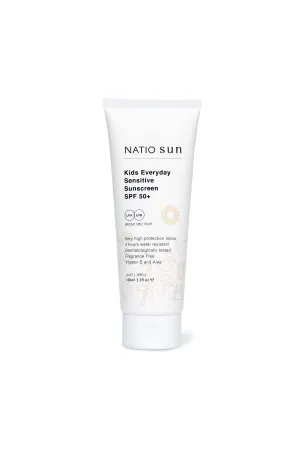 NATIO Kids Everyday Sensitive Sunscreen SPF 50  100ml