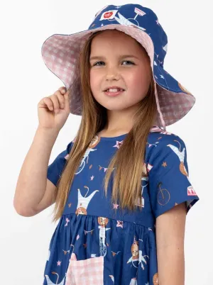 Navy Circus Chloe Ponytail Hat