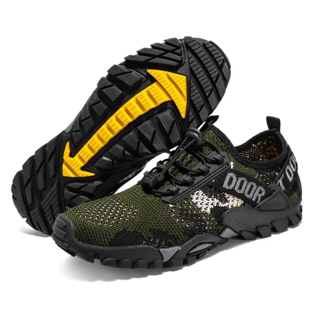 New Mesh Breathable Hiking Shoes Men's Sneakers Outdoor Sports Shoes