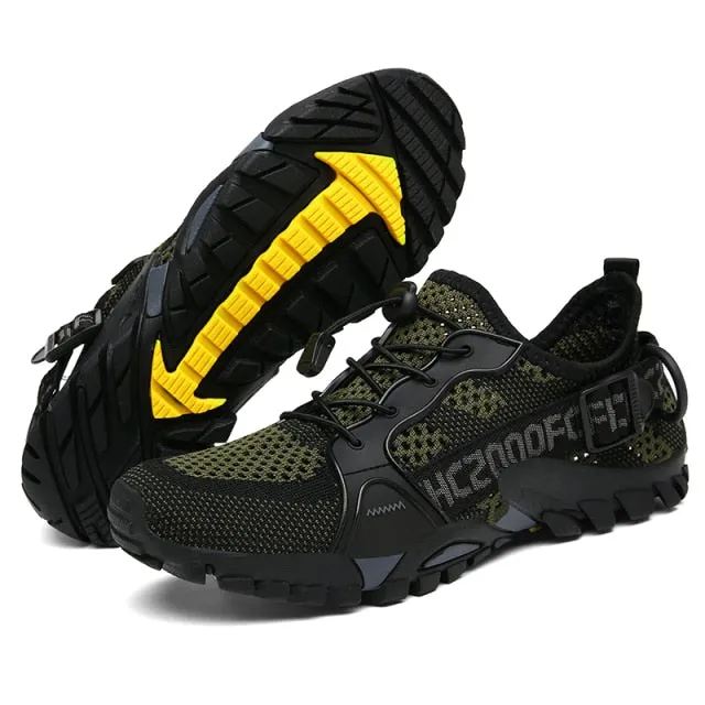 New Mesh Breathable Hiking Shoes Men's Sneakers Outdoor Sports Shoes