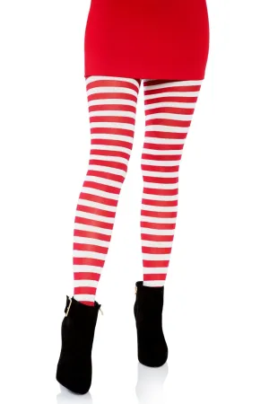 Nylon Striped Tights