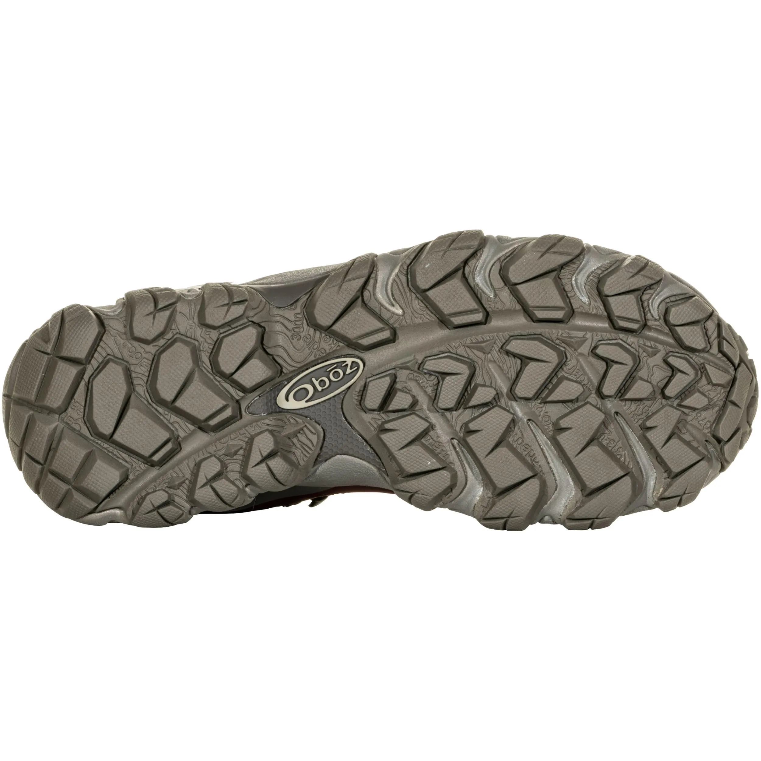 Oboz Women's Bridger Mid B-DRY Hiking Boot, Port, 10