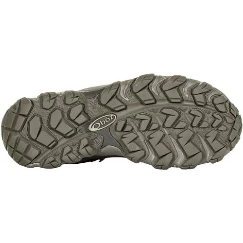 Oboz Women's Bridger Mid B-DRY Hiking Boot, Port, 10