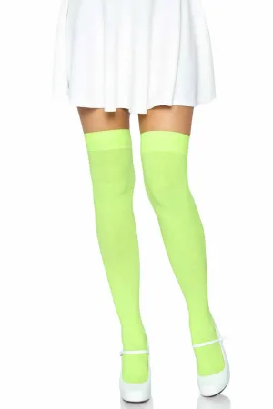 Over The Knee Nylon Thigh High Stockings