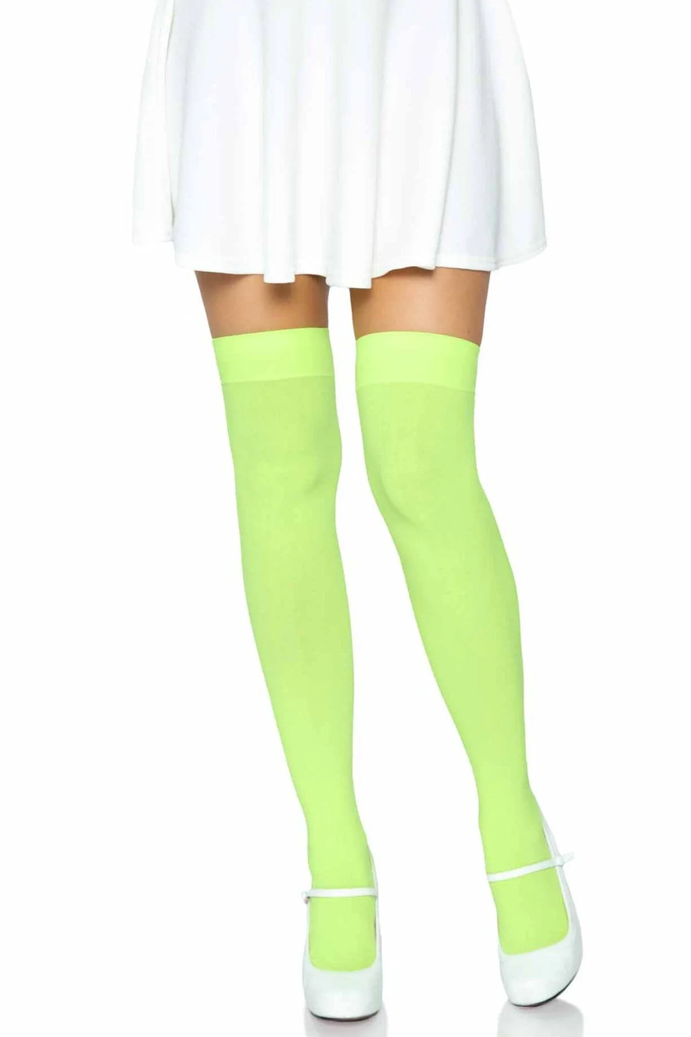 Over The Knee Nylon Thigh High Stockings