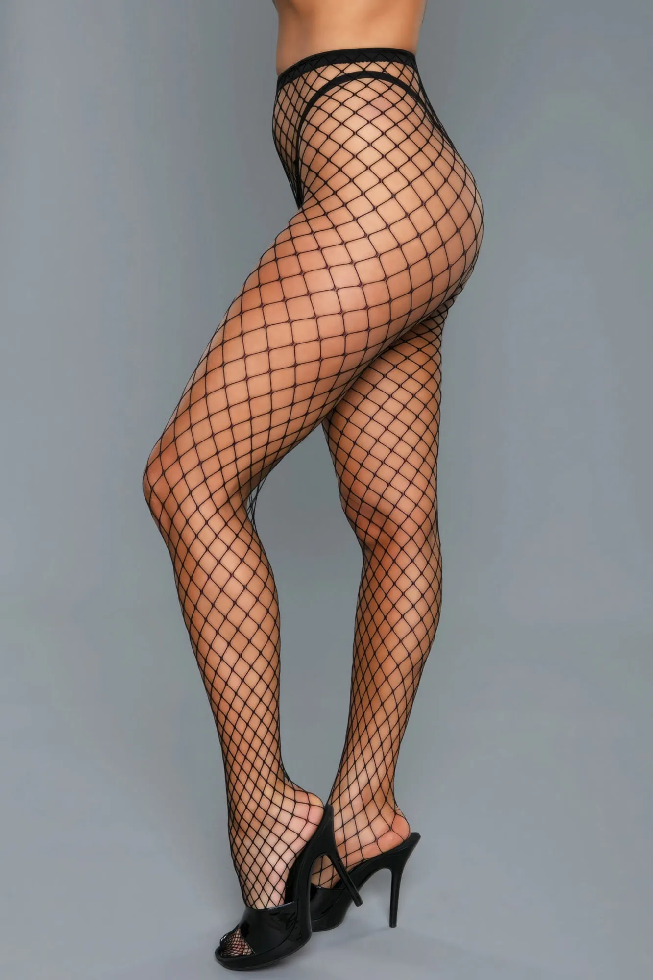 Oversized Fishnet Pantyhose [Thong Not Included]