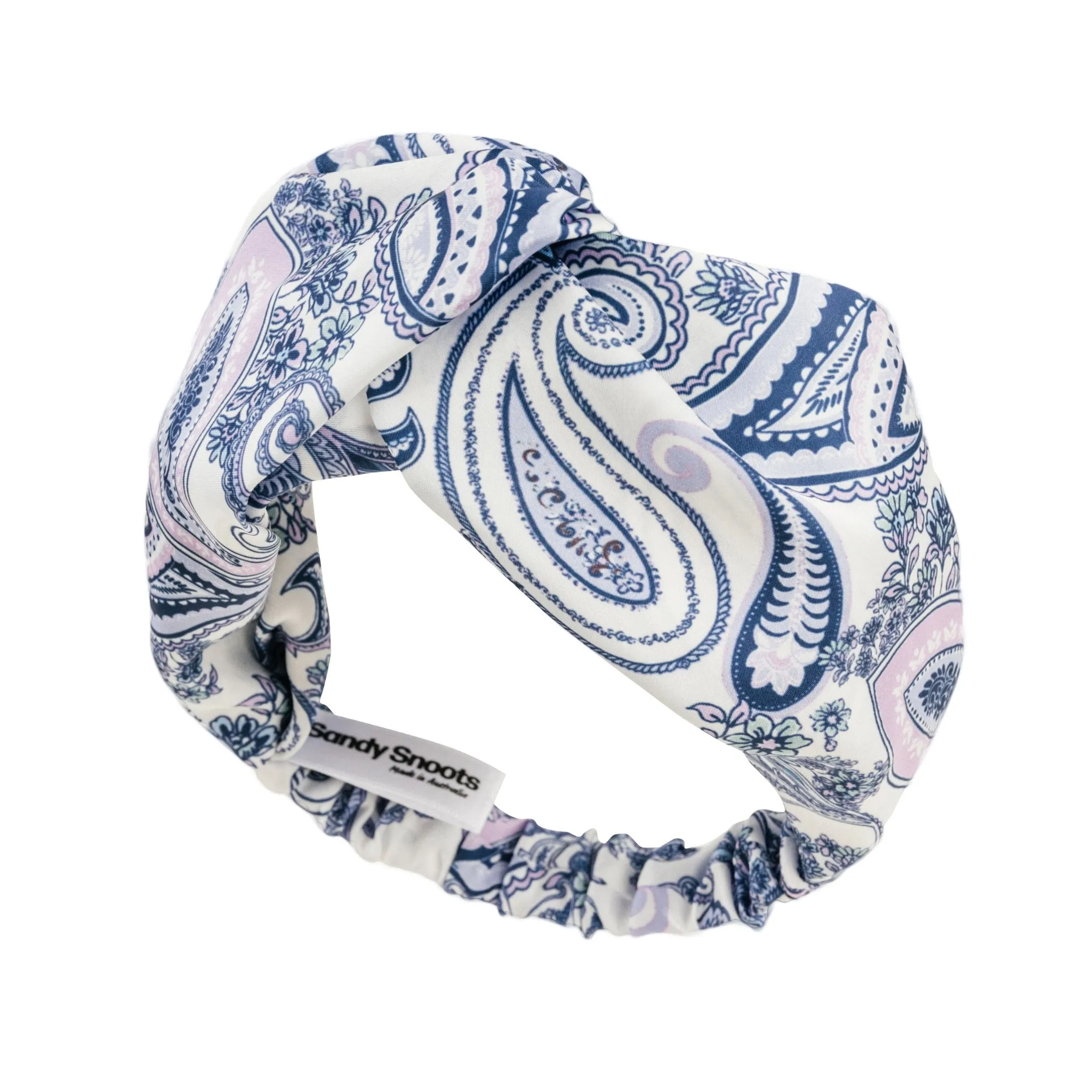 Paisley Dog Twist Headband