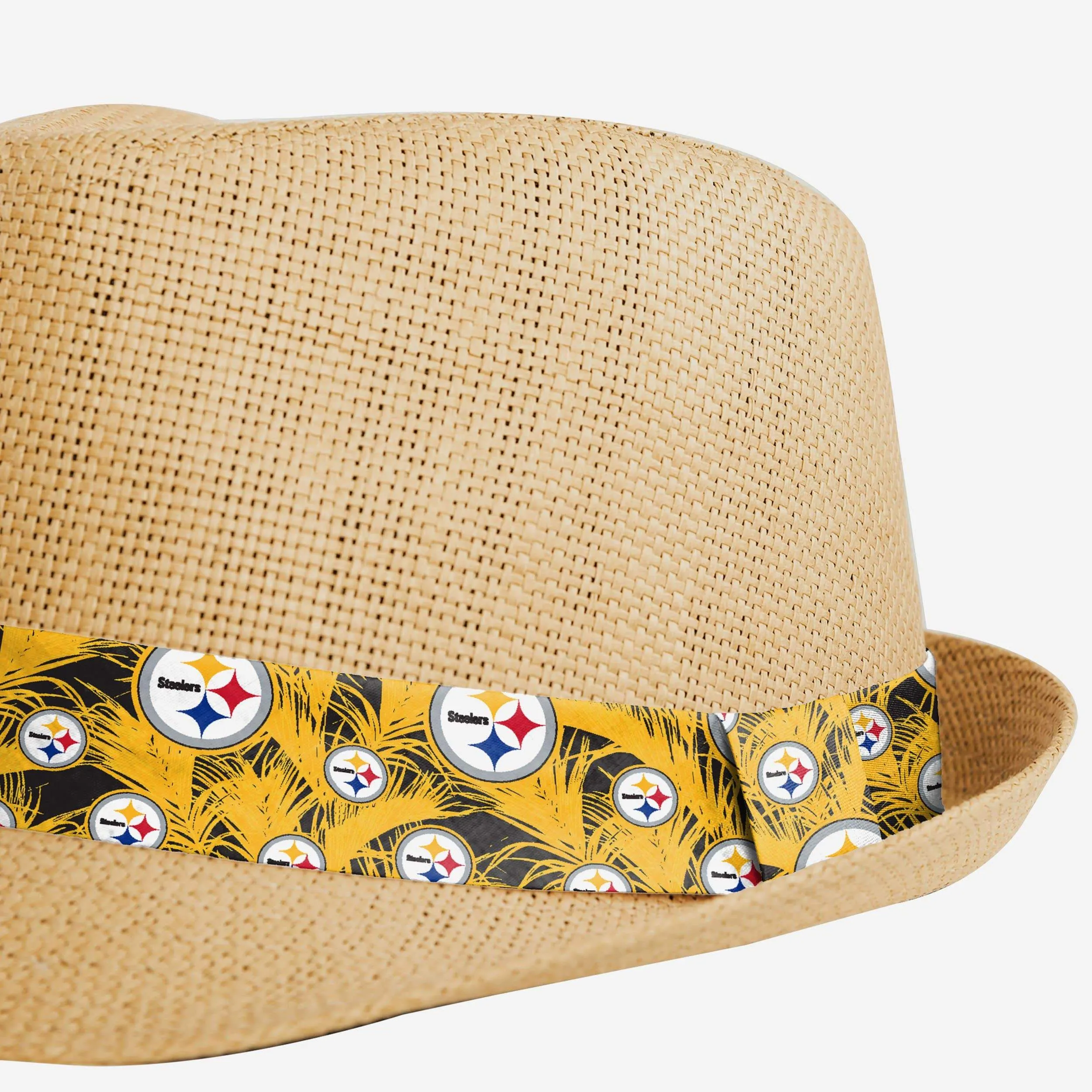 Pittsburgh Steelers Trilby Straw Hat