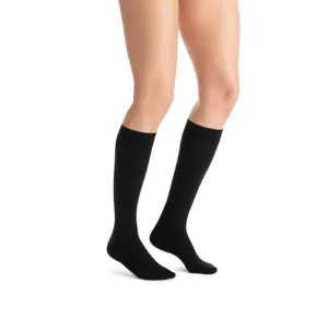 PR/1 JOBST OPAQUE WOMEN, KNEE HIGH PETITE, 20-30MMHG, SM, CLASSIC BLACK, CLOSED TOE