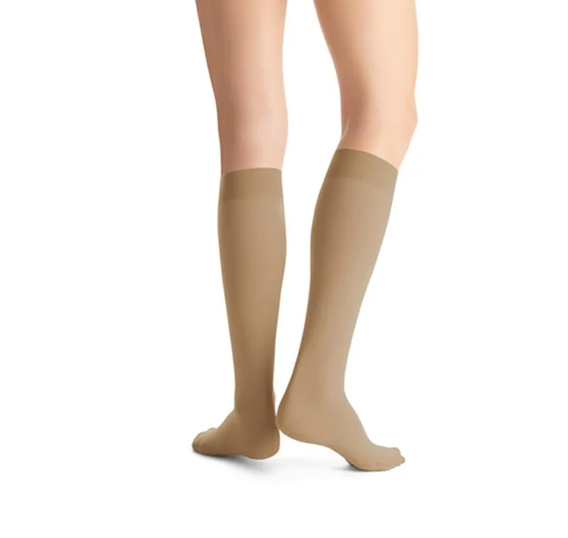 PR/1 JOBST OPAQUE,KNEE HIGH SOFTFIT STOCKINGS CLOSED TOE,LARGE FULL CALF,30-40MMHG ,NATURAL